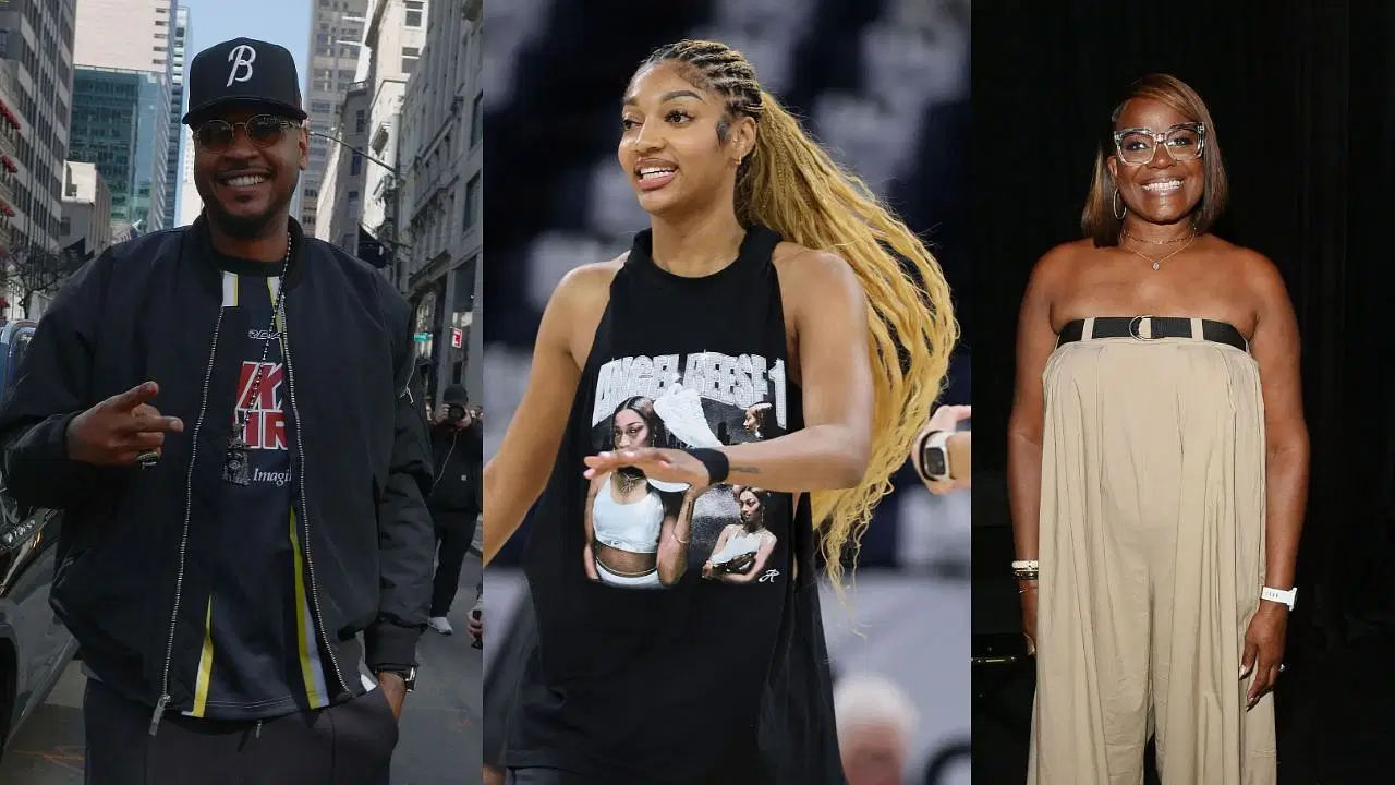 Carmelo Anthony and Sheryl Swoopes echo Angel Reese