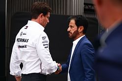 FIA President Mohammed Ben Sulayem reacts to Mercedes boss Toto Wolff's endorsement