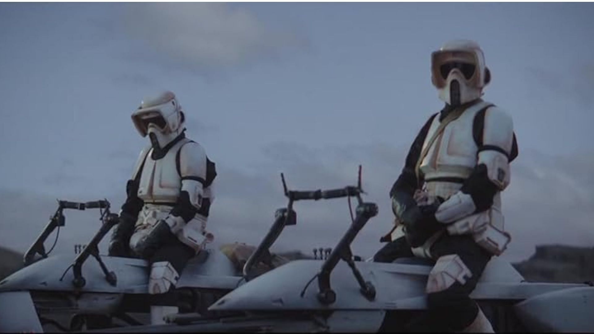 Still from The Mandalorian (Image via Disney+)