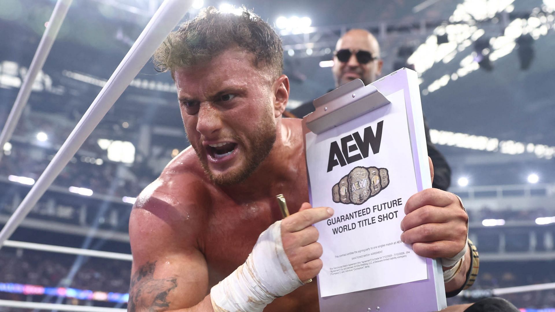 MJF is in possession of a world title match contract [Photo: AEW Official Website]