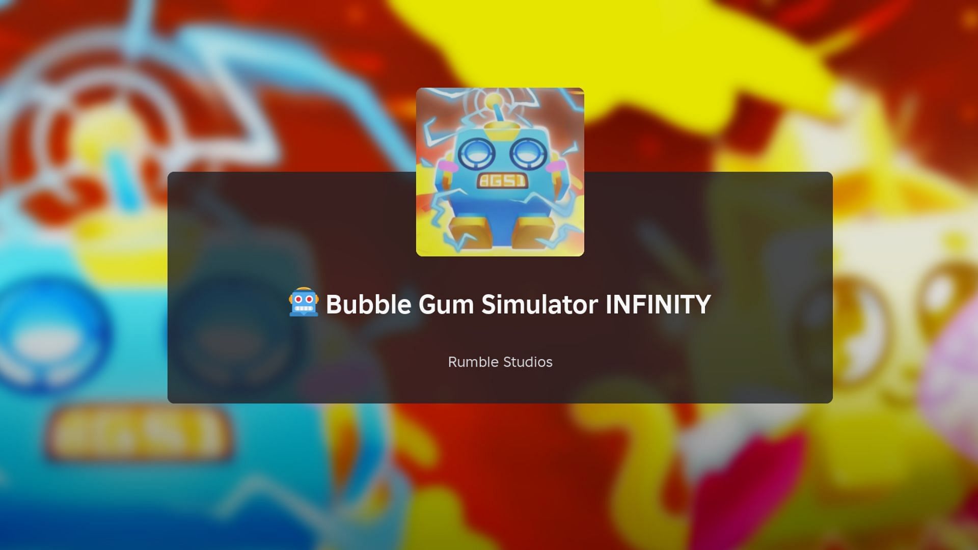 Bubble Gum Simulator Infinity loading screen