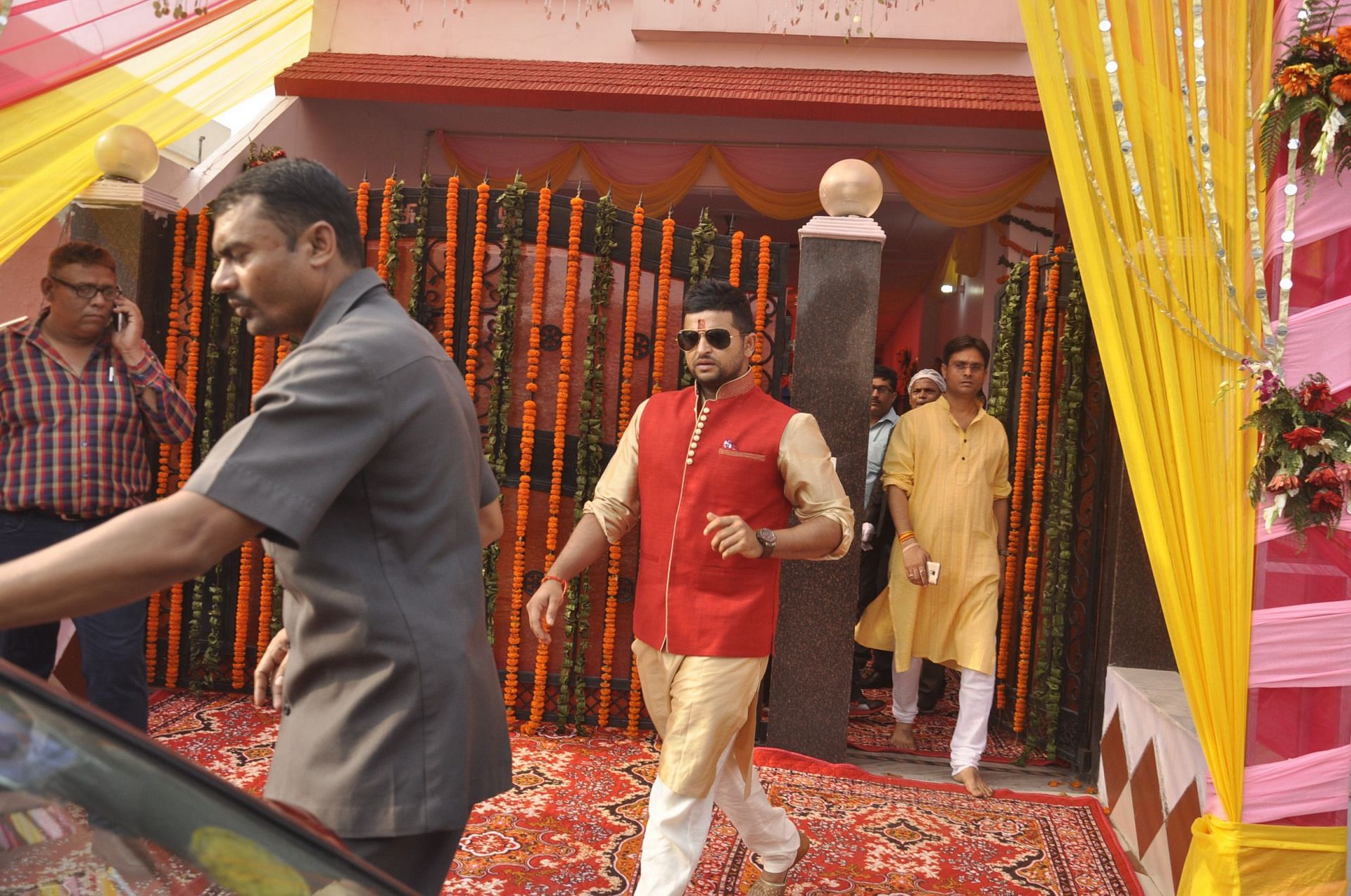 Engagement Ceremony Of Cricketer Suresh Raina - Source: Getty