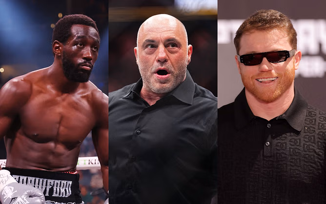 Joe Rogan gets 100% real on upcoming Canelo Alvarez vs. Terence Crawford boxing match: "I also think Canelo is slowing down"