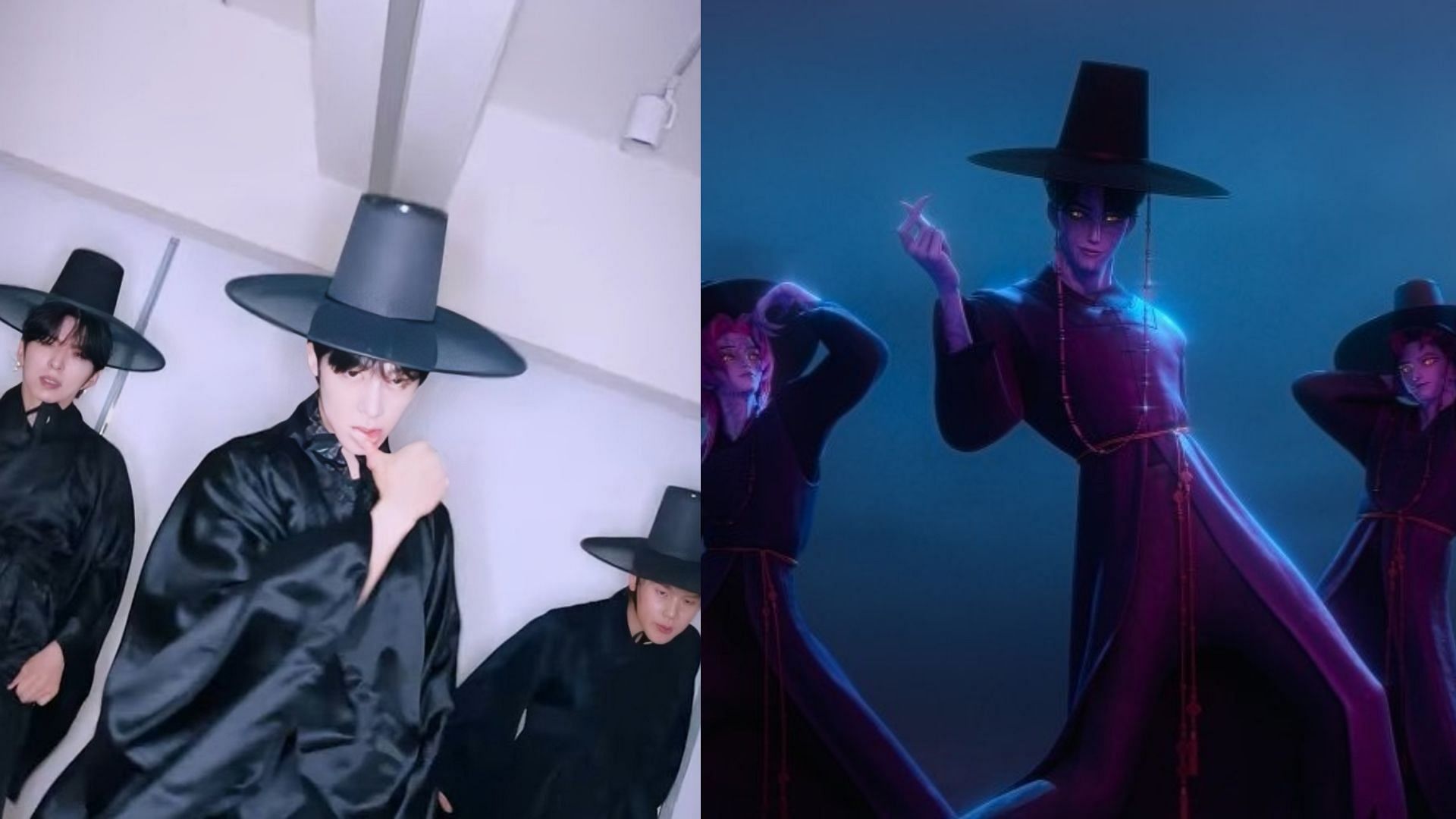MONSTA X performs Saja Boys