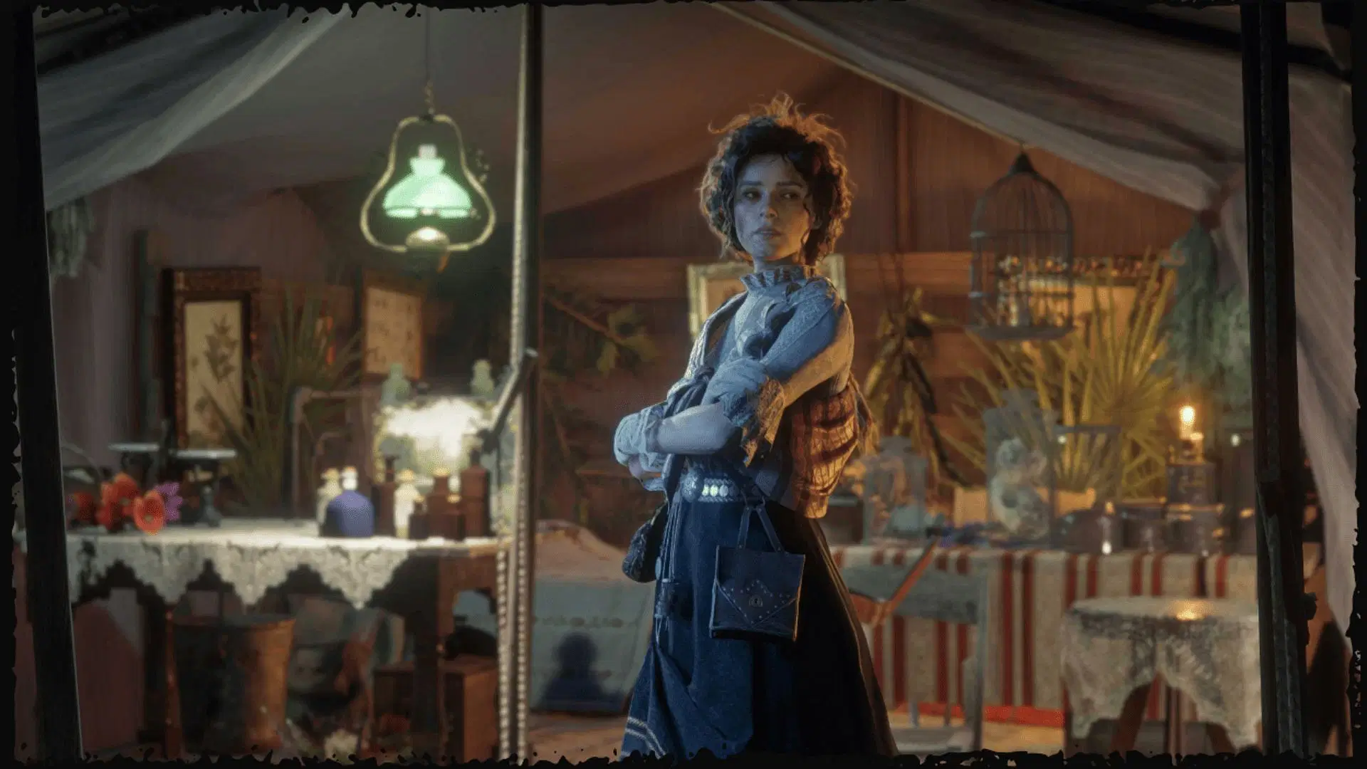 Harriet Davenport in Red Dead Online Strange Tales of the West (Image via Rockstar Games)