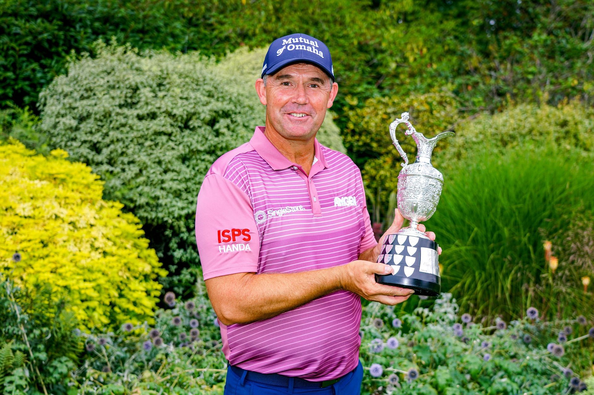 Padraig Harrington wins the ISPS HANDA Senior Open 2025 (Image Source: Getty)