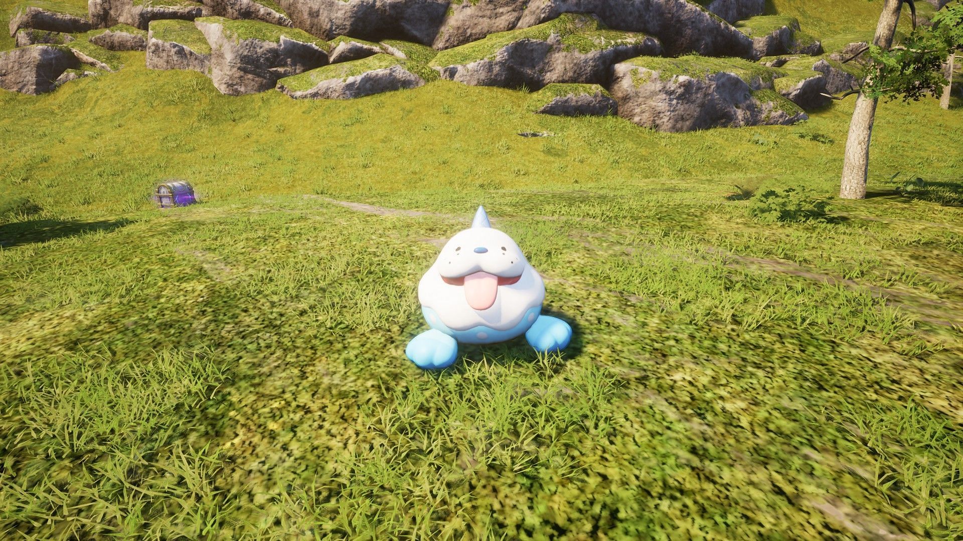 Polapup looks like a hybrid of a dog and a walrus (Image via Pocketpair)