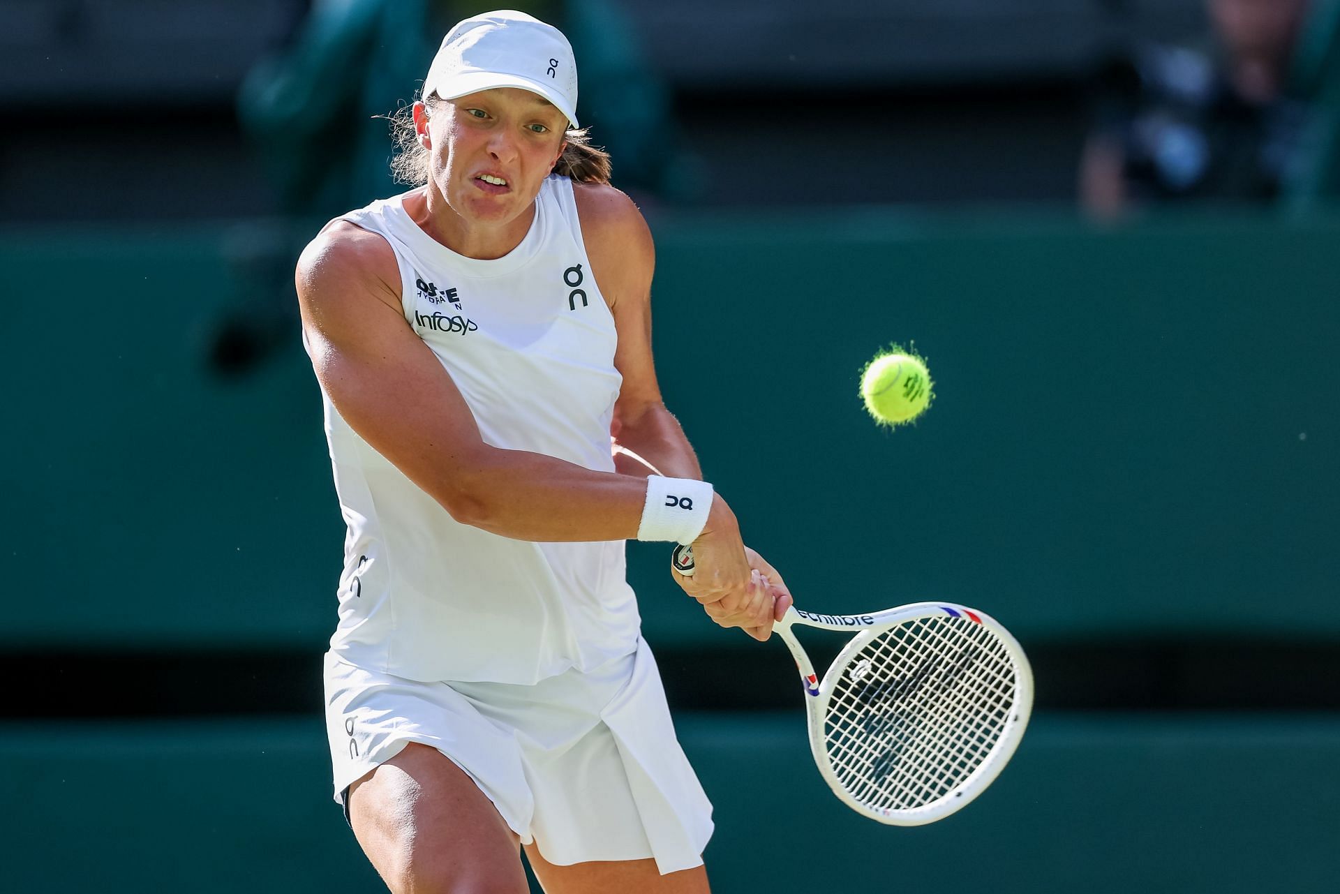 In Picture: Iga Swiatek in action (Getty)