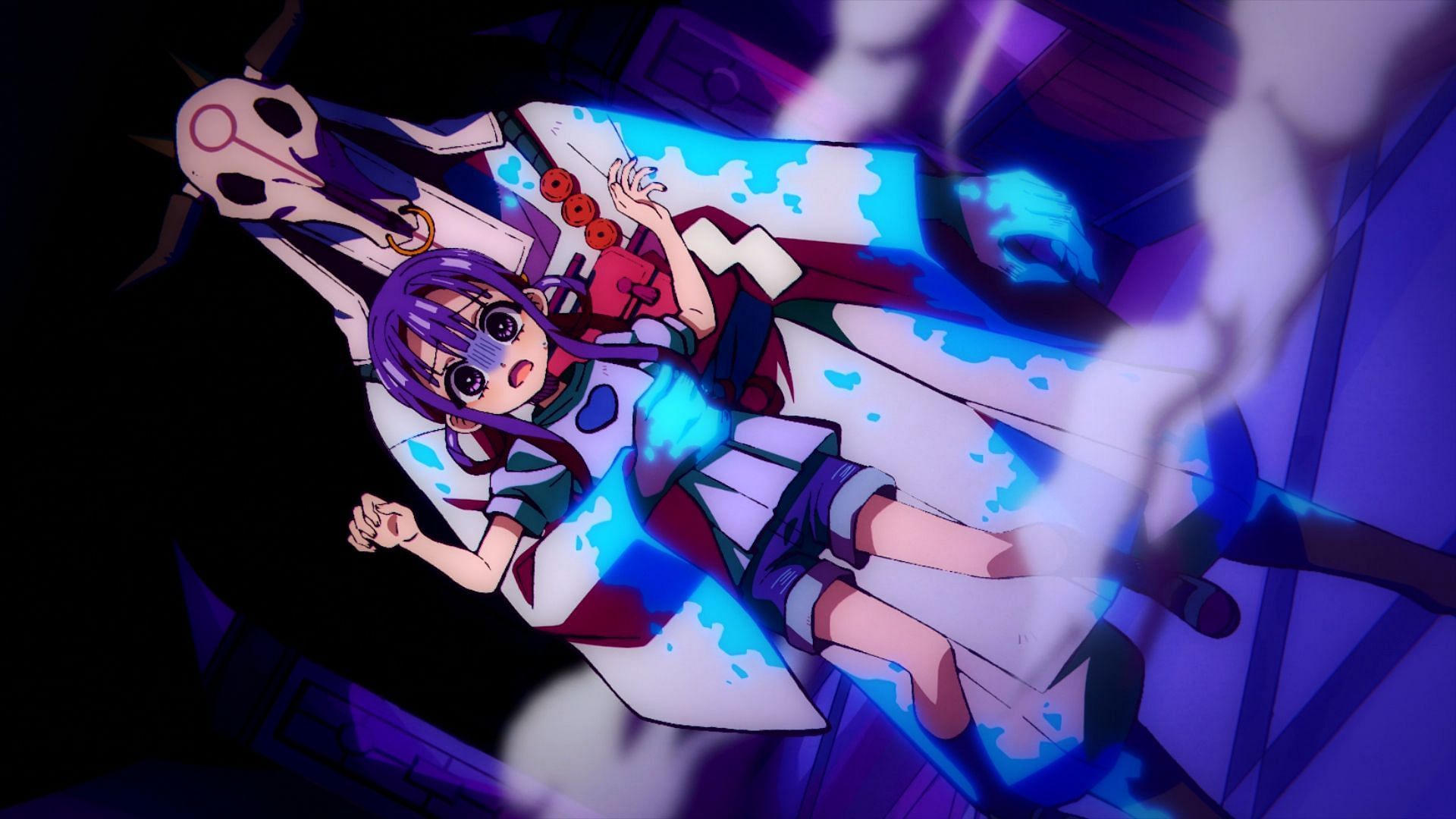 THe Sixth Wonder kidnaps Aoi in Toilet-Bound Hanako-kun season 2 episode 13 (Image via Lerche)