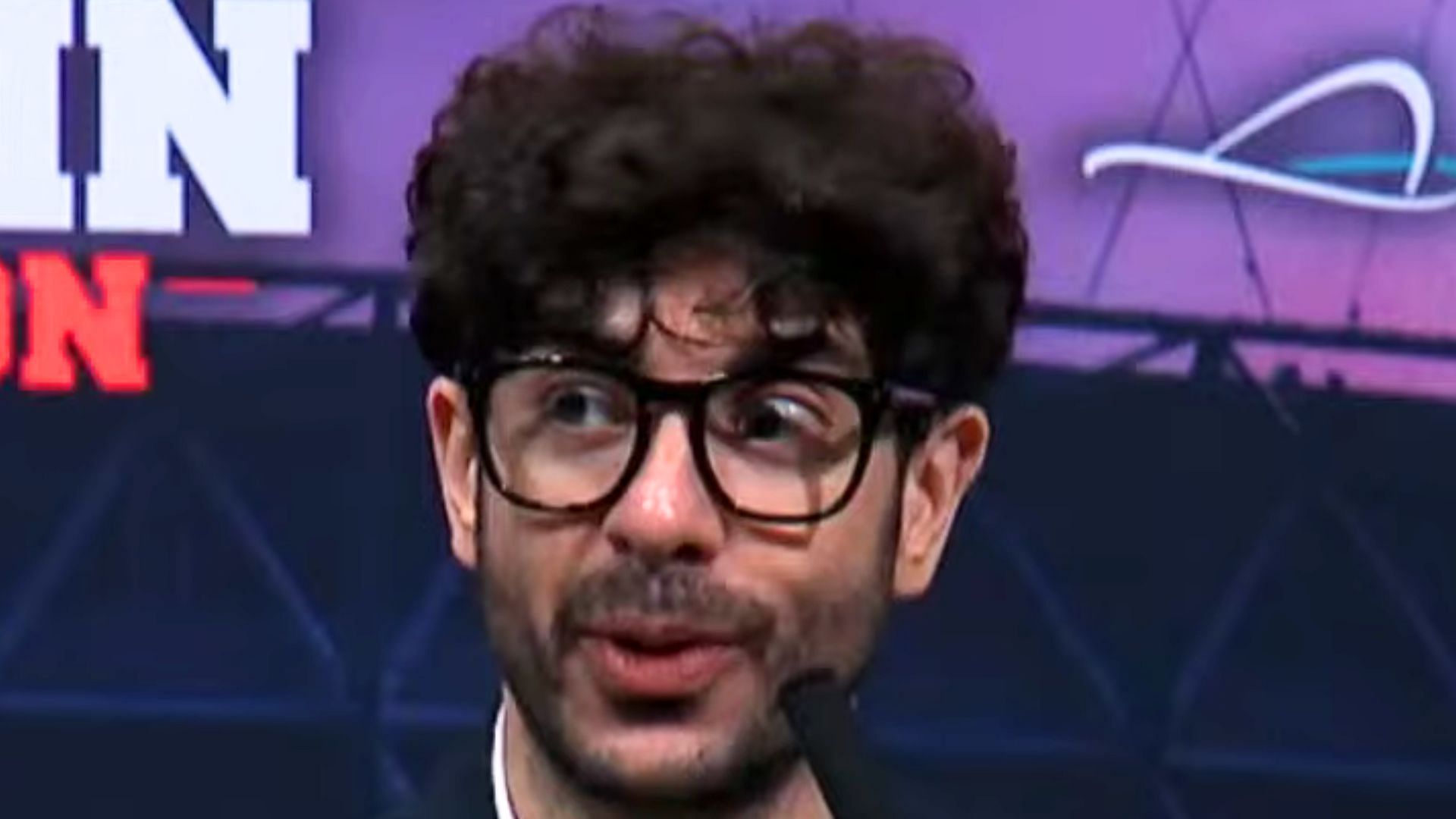 Tony Khan co-founded AEW in 2019. (Images via AEW YouTube) 