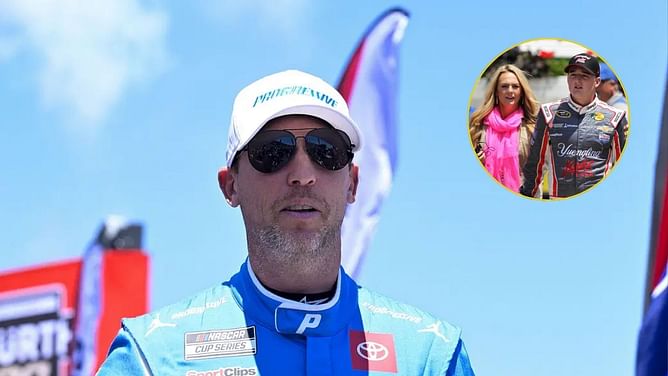 Haley Dillon drops 2-word reaction on Denny Hamlin’s response to Ty Dillon’s post Atlanta race comments