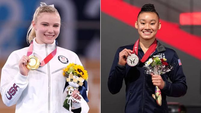 Jade Carey, Aleah Finnegan and others react as former Florida Gators gymnast Leanne Wong returns to elite competition at U.S. Classic