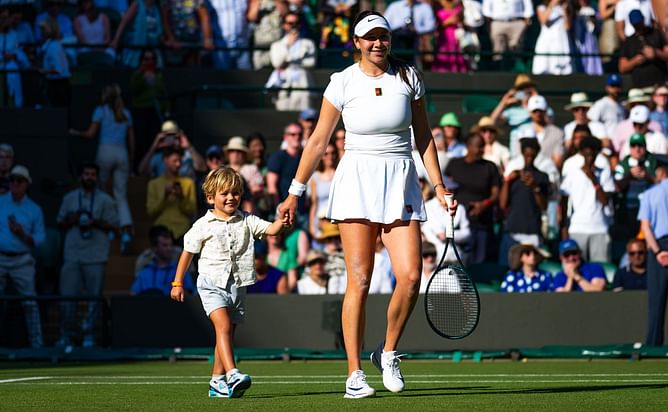 WATCH: Amanda Anisimova treats her nephew Jackson to adorable birthday party hours after stunning Aryna Sabalenka to reach Wimbledon final