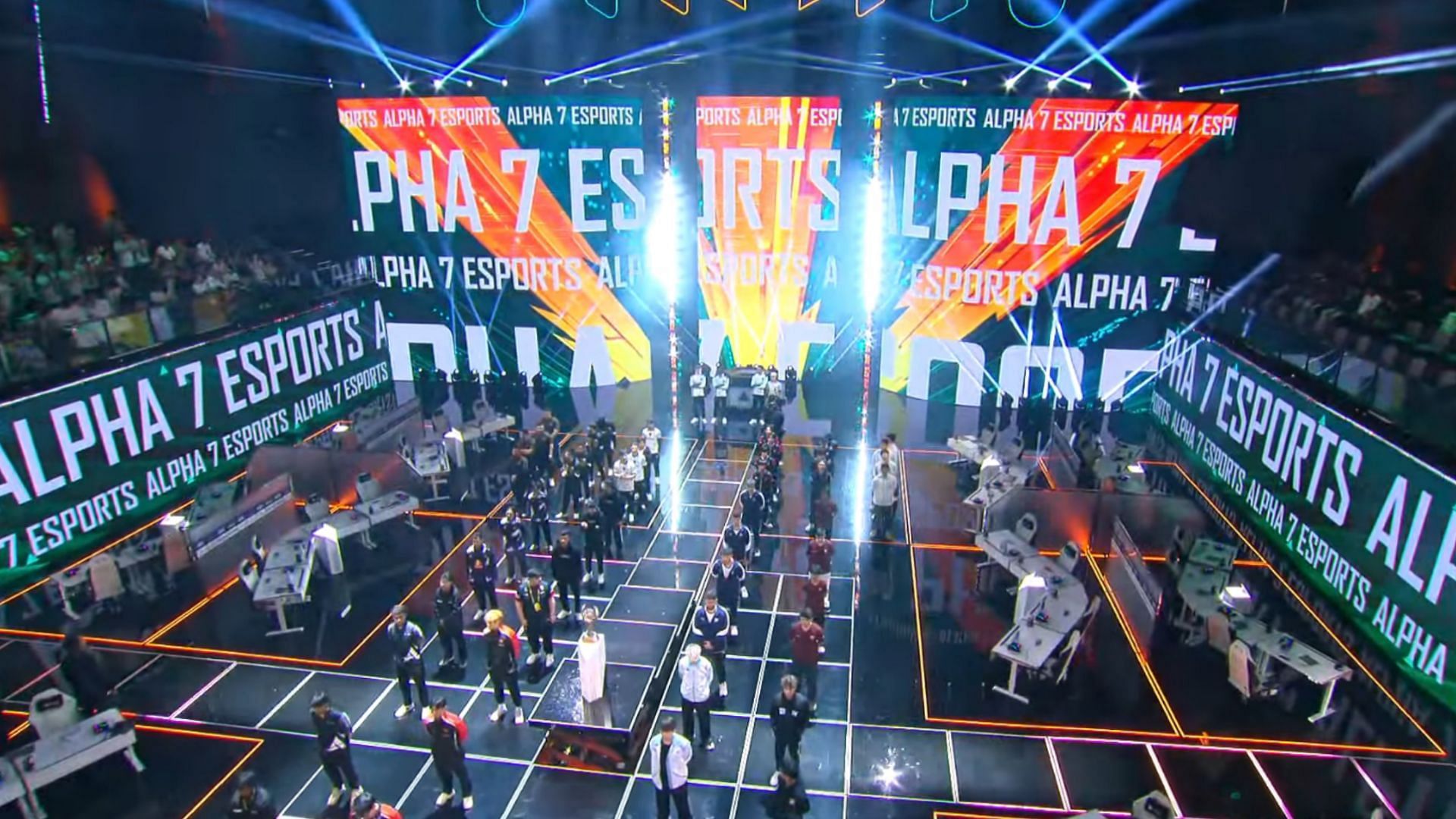 All players entering the LAN stage on PUBG Mobile World Cup 2025 Group Stage Day 1 (Image via YouTube/Esports World Cup)