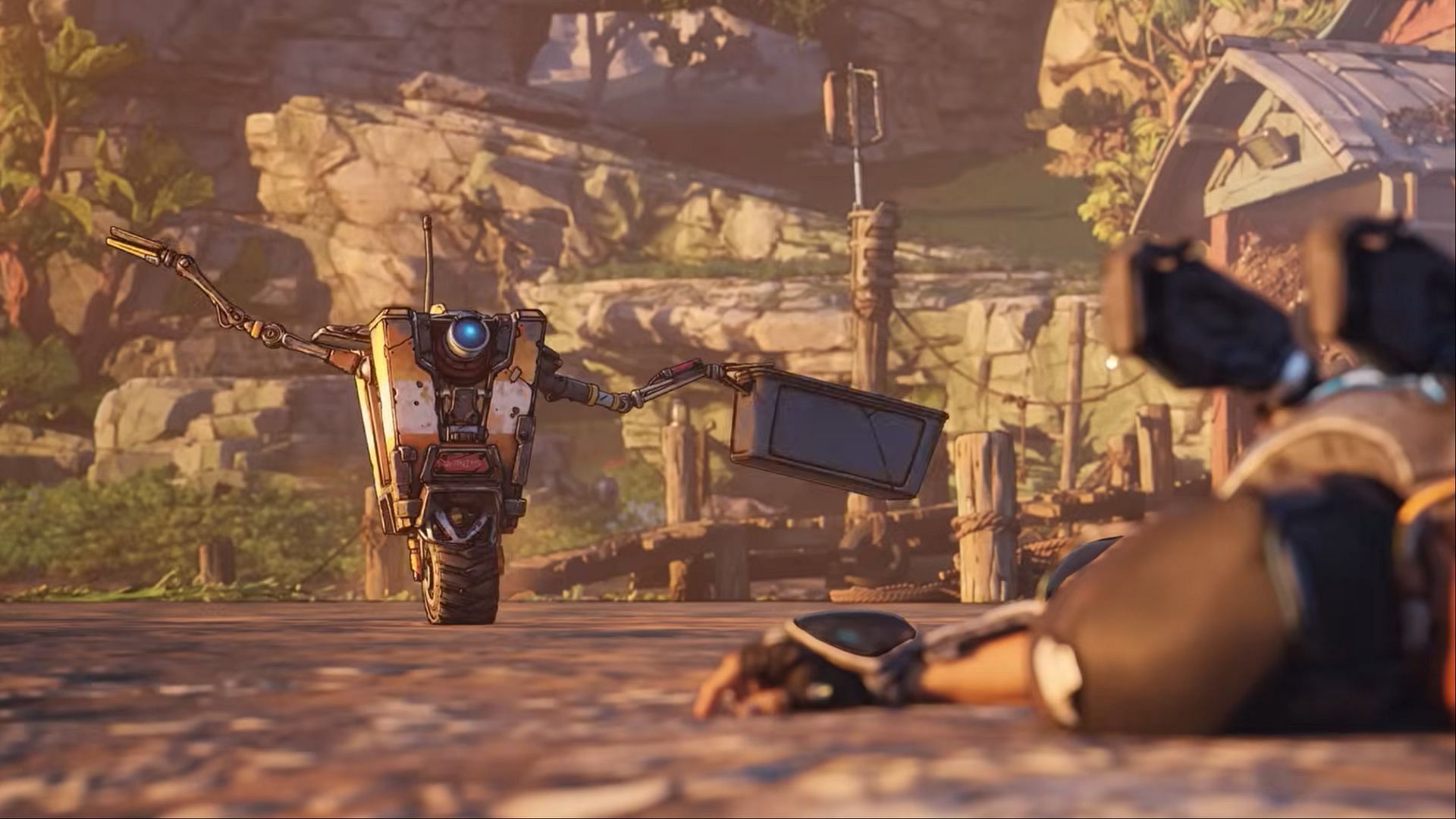 Borderlands 4 Claptrap slider