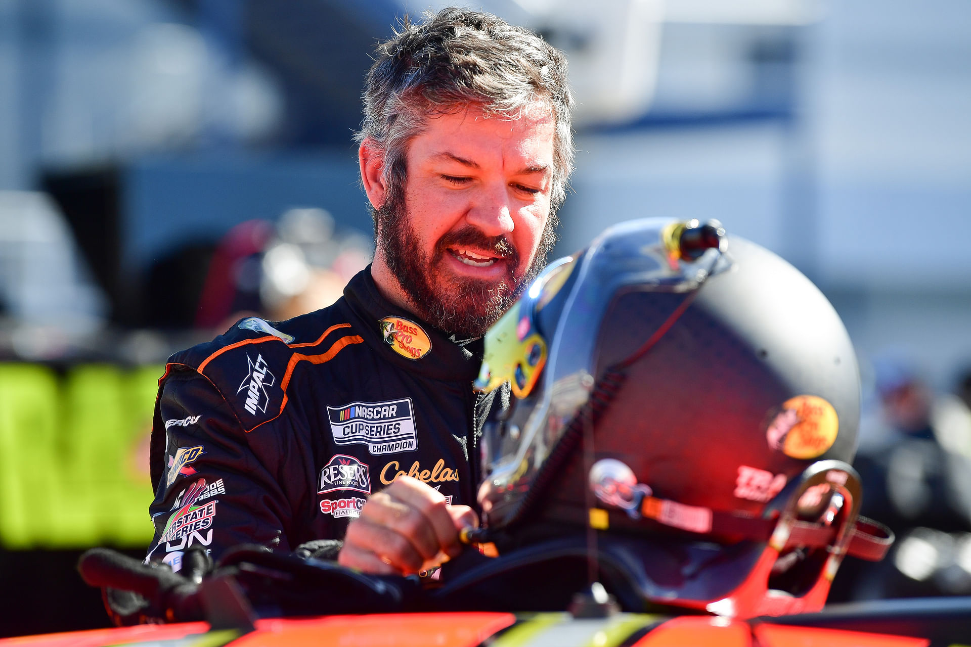 NASCAR Cup Series driver Martin Truex Jr. during the South Point 400 at Las Vegas. Source: Imagn