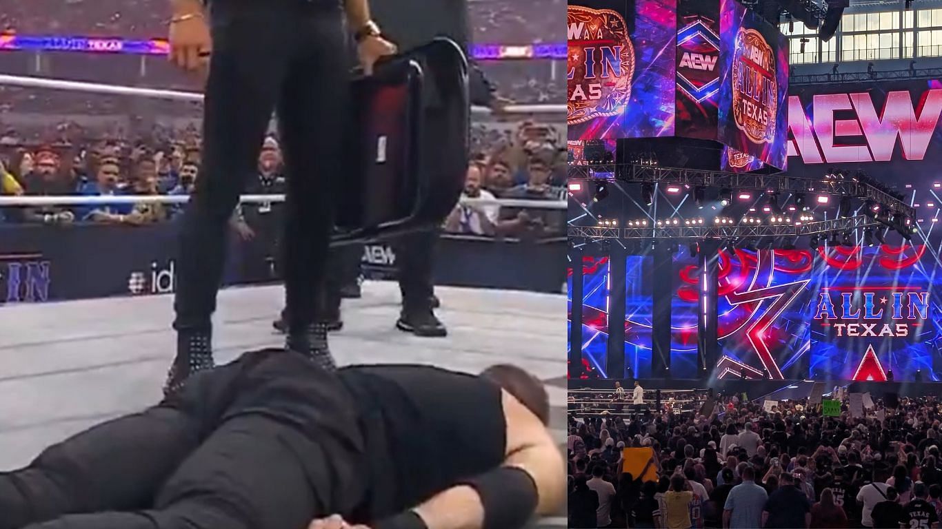 The former champion was shockingly betrayed at All In [ Images from AEW