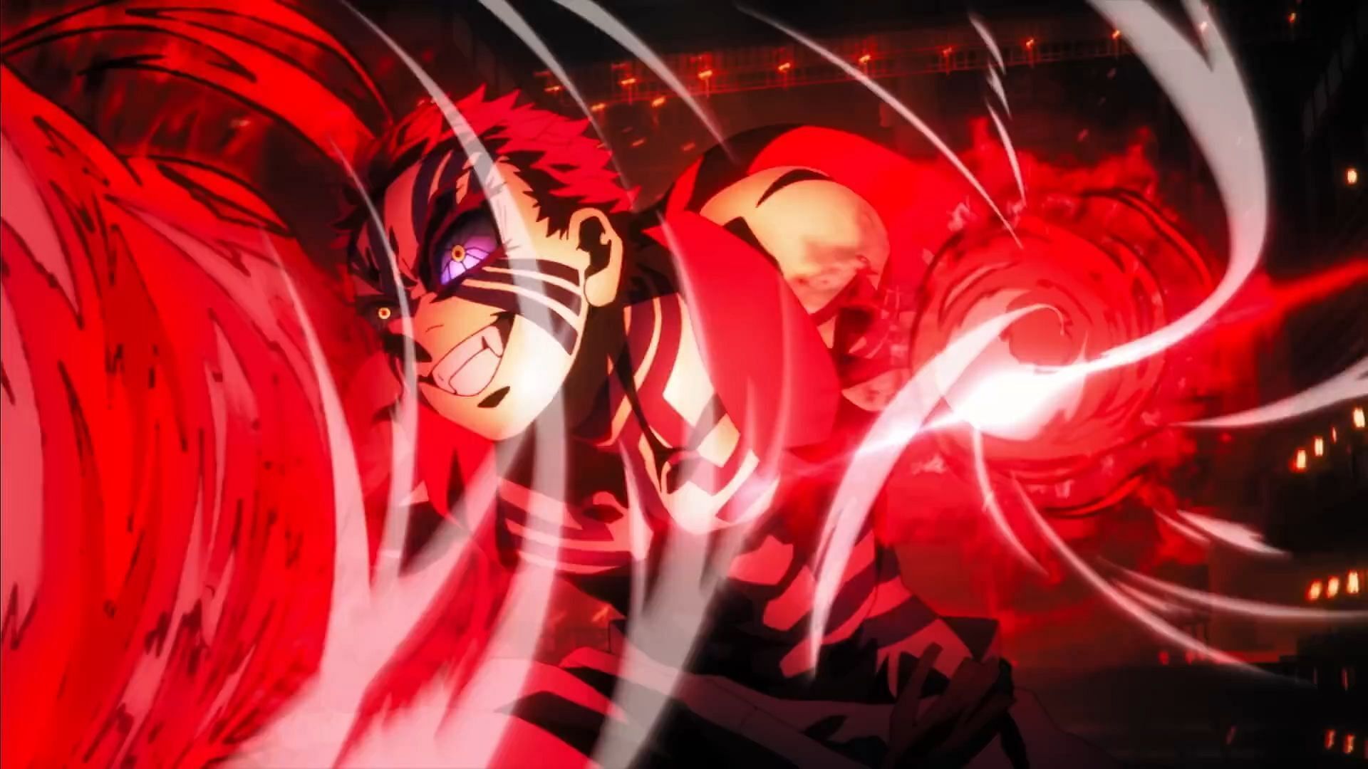 Akaza in Demon Slayer (Image via Ufotable)