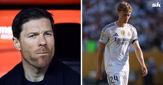 “No ideas now” - Xabi Alonso responds when asked about playing semi-final vs PSG without Dean Huijsen after Real Madrid defender gets sent off
