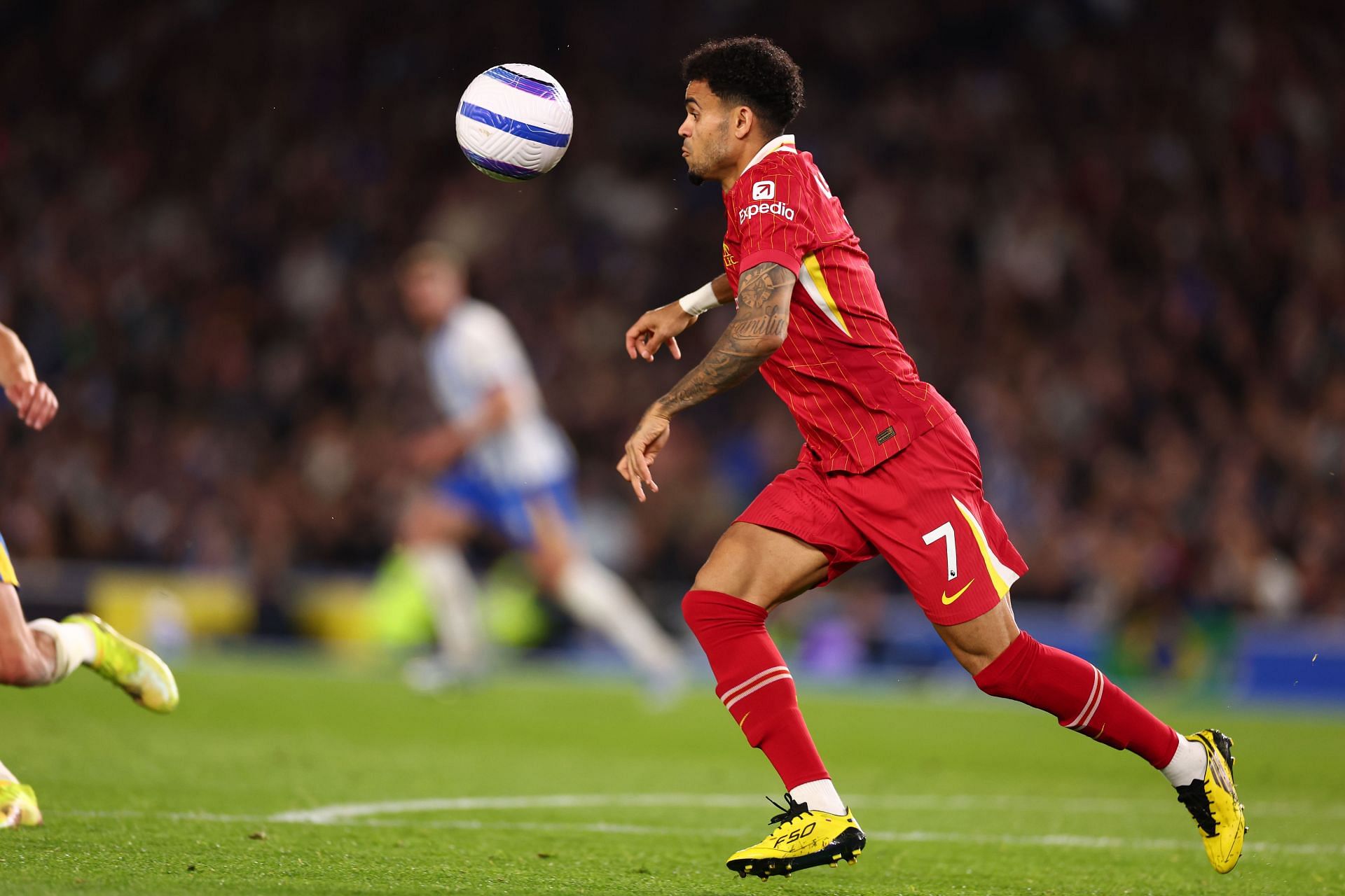 Luis Diaz in action