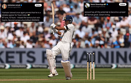 "Missed the century but won hearts" - Fans laud Yashasvi Jaiswal's 87-run knock on Day 1 of ENG vs IND 2025 2nd Test