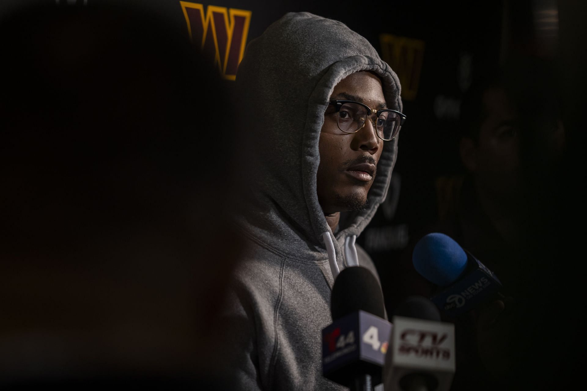 ASHBURN, VA - JANUARY 27: Washington Commanders wide receiver T - Source: Getty
