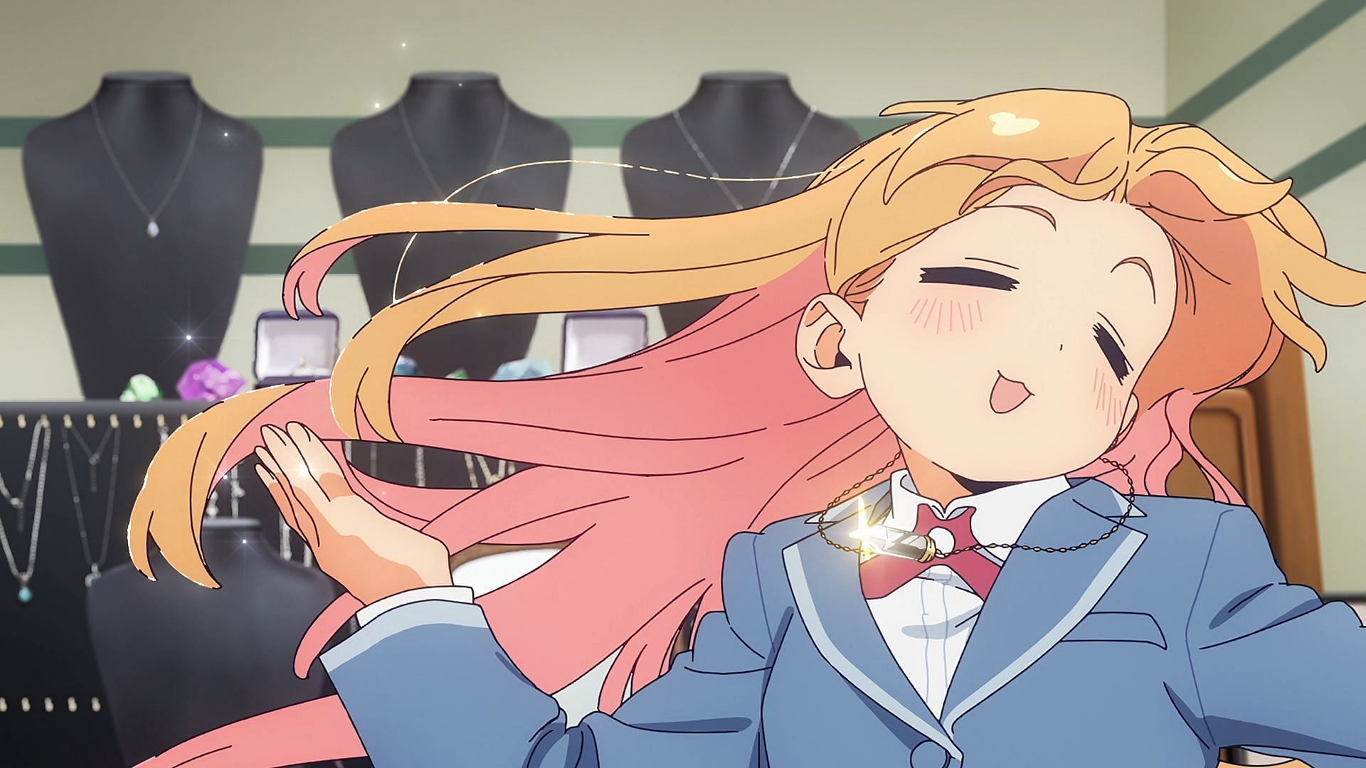 Ruri Tanigawa as seen in Ruri Rocks episode 1 (Image via Studio Bind)