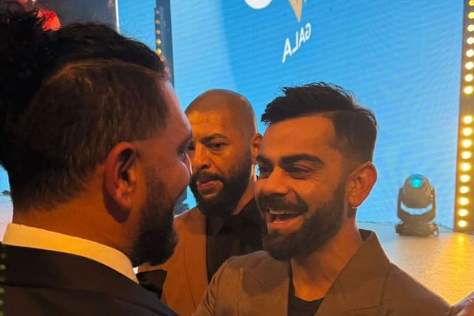 Virat Kohli hugs Yuvraj Singh and shares a laugh at dinner party amid ENG vs IND 2025 Tests [In Pictures]
