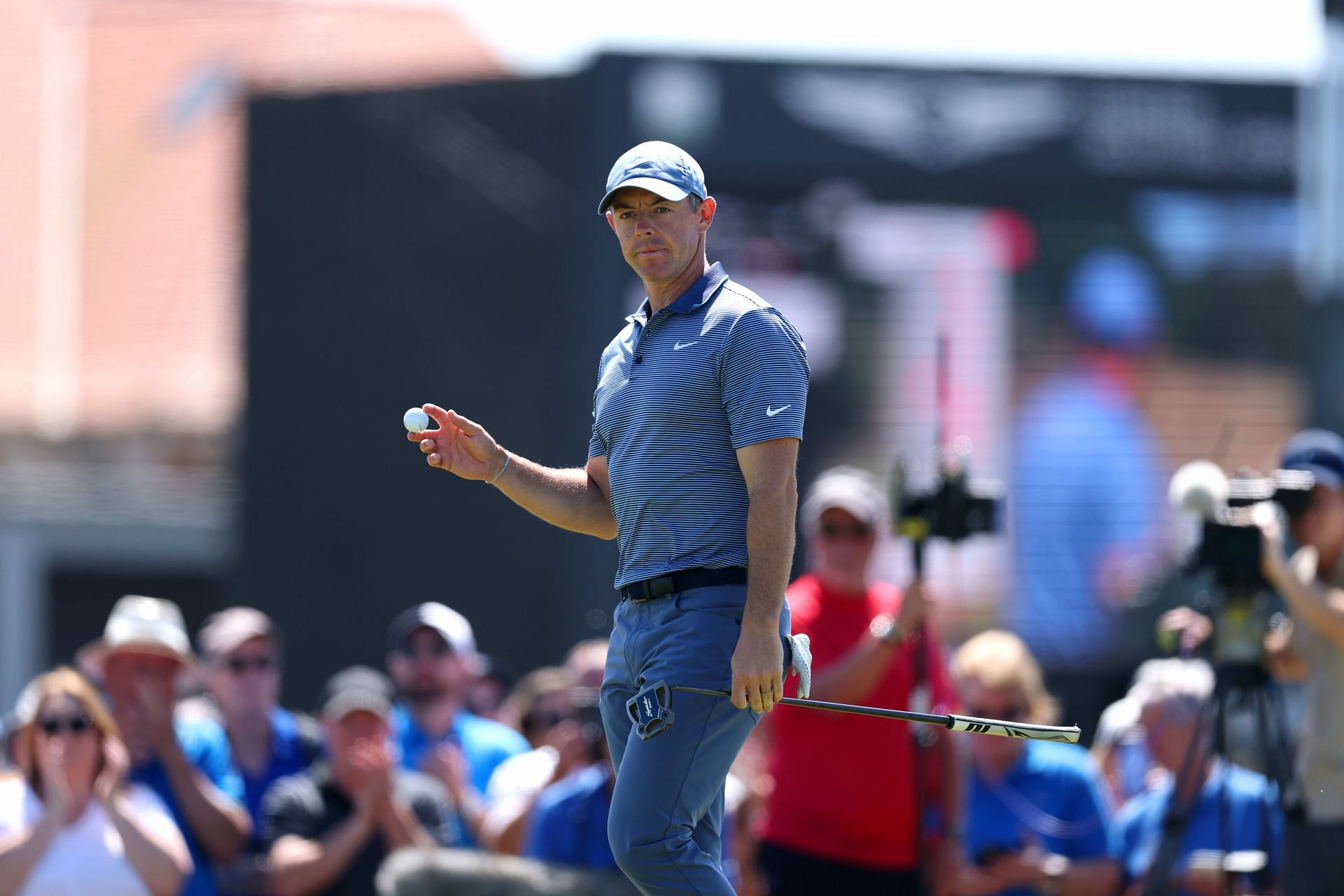 Rory McIlroy at the Genesis Scottish Open 2025, Day 2 (Image Source: Getty)