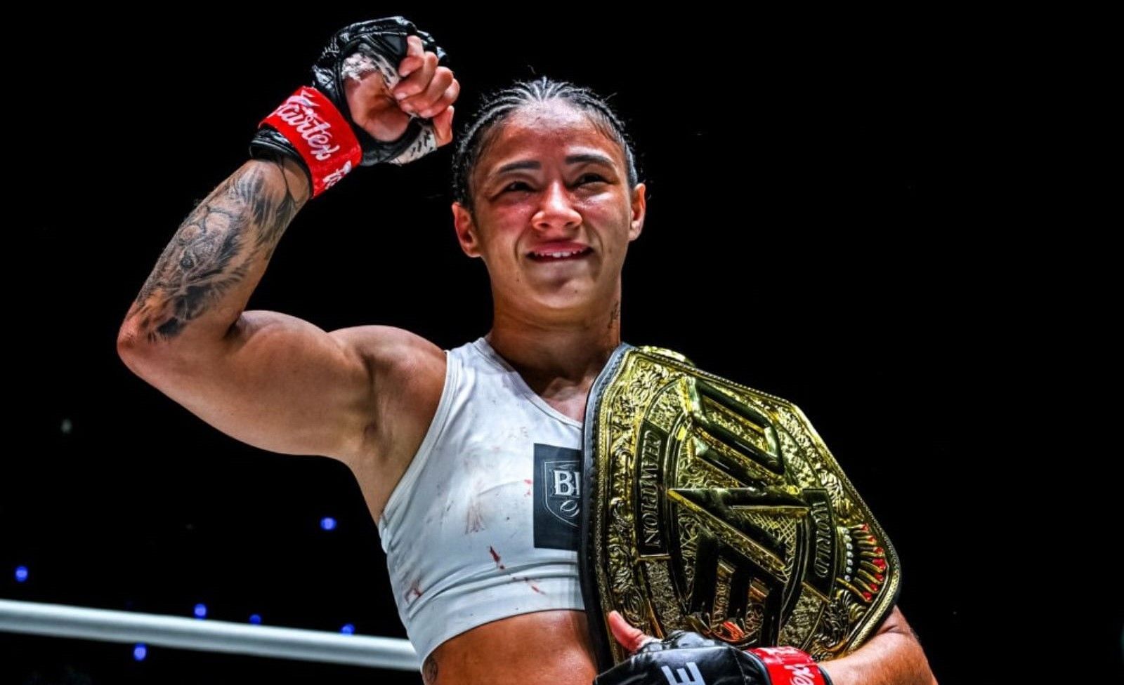 ONE atomweight Muay Thai world champion Allycia Hellen Rodrigues says extended camp prepared her more for upcoming title defense. [Photo by ONE Championship]