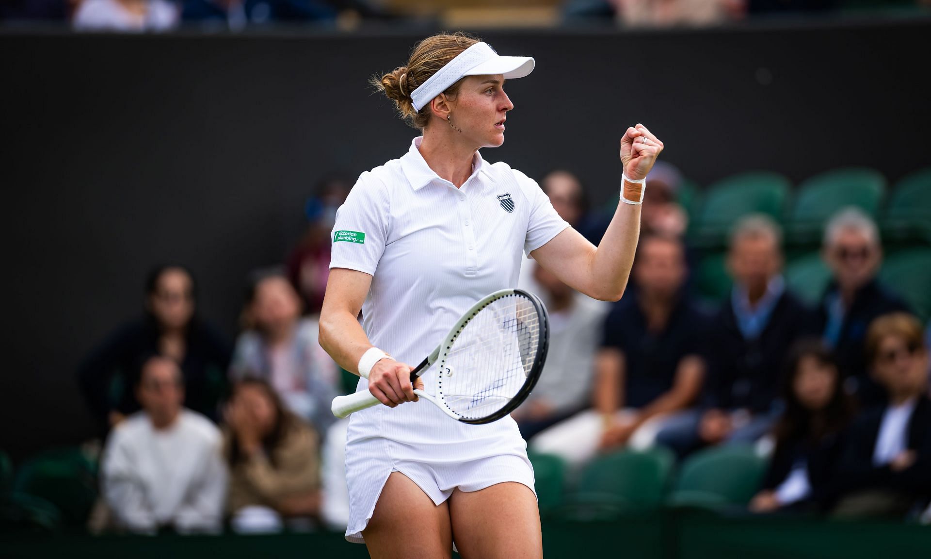 Liudmila Samsonova at Wimbledon 2025. (Photo: Getty)