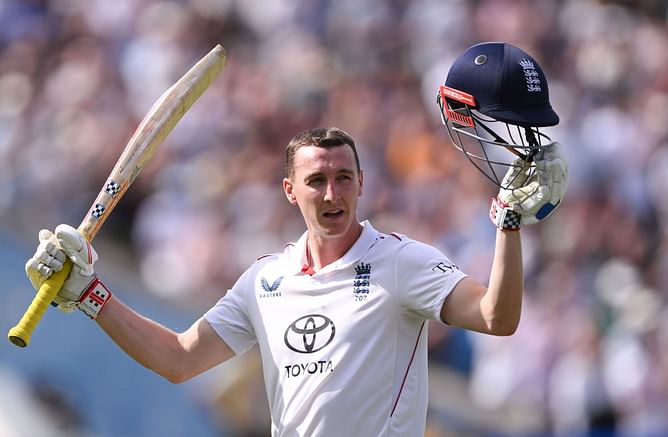 "Heart, fire and pure class" - Fans hail Harry Brook for his fantastic 158-run knock in ENG vs IND 2025 2nd Test