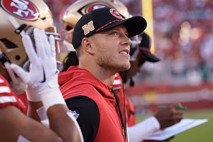 "Perpetually injured awesome player": Nick Wright gives blunt take on Christian McCaffrey while casting doubt on 49ers offense