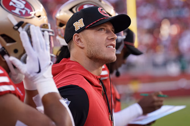 "Perpetually injured awesome player": Nick Wright gives blunt take on Christian McCaffrey while casting doubt on 49ers offense