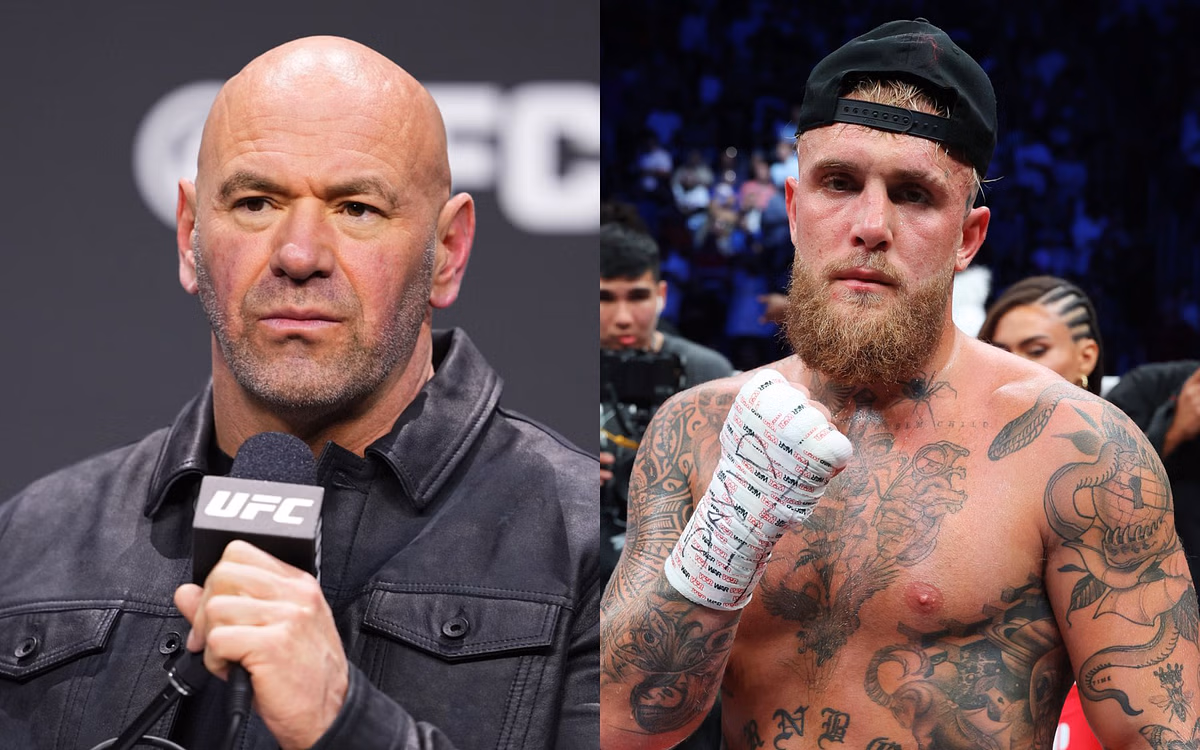 Dana White recalls Jake Paul's "c*ke head" diss while reiterating bold challenge for 'The Problem Child'