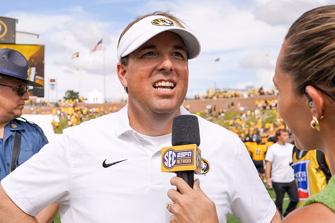"I let our team down": Eli Drinkwitz takes the blame for Missouri's humiliating loss to rival Texas A&M at SEC media days