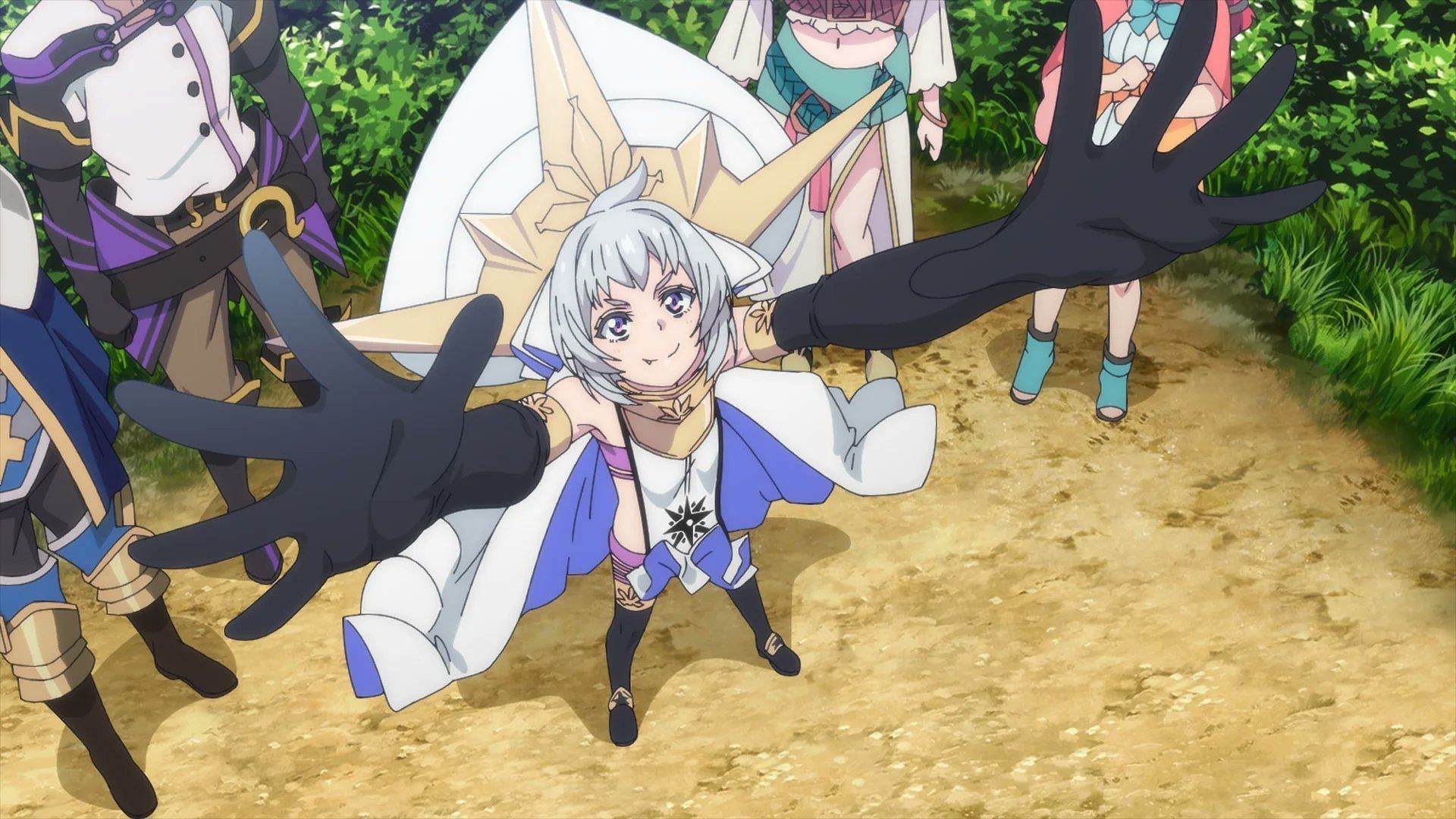 Sildonia as seen in New Saga episode 4 (Image via Sotsu, Studio Clutch)