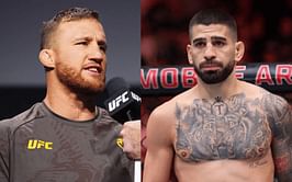 "I’d love to knock him out" - Justin Gaethje doesn't care about outcome of Ilia Topuria vs. Charles Oliveira, wants next crack in MSG return