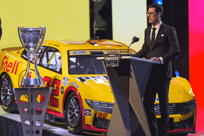 NASCAR champion Joey Logano talks about “really cool opportunity” to attend the ESPYs