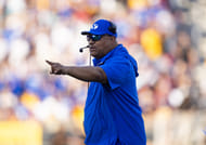 BYU Cougars HC Kalani Sitake - Source: Imagn