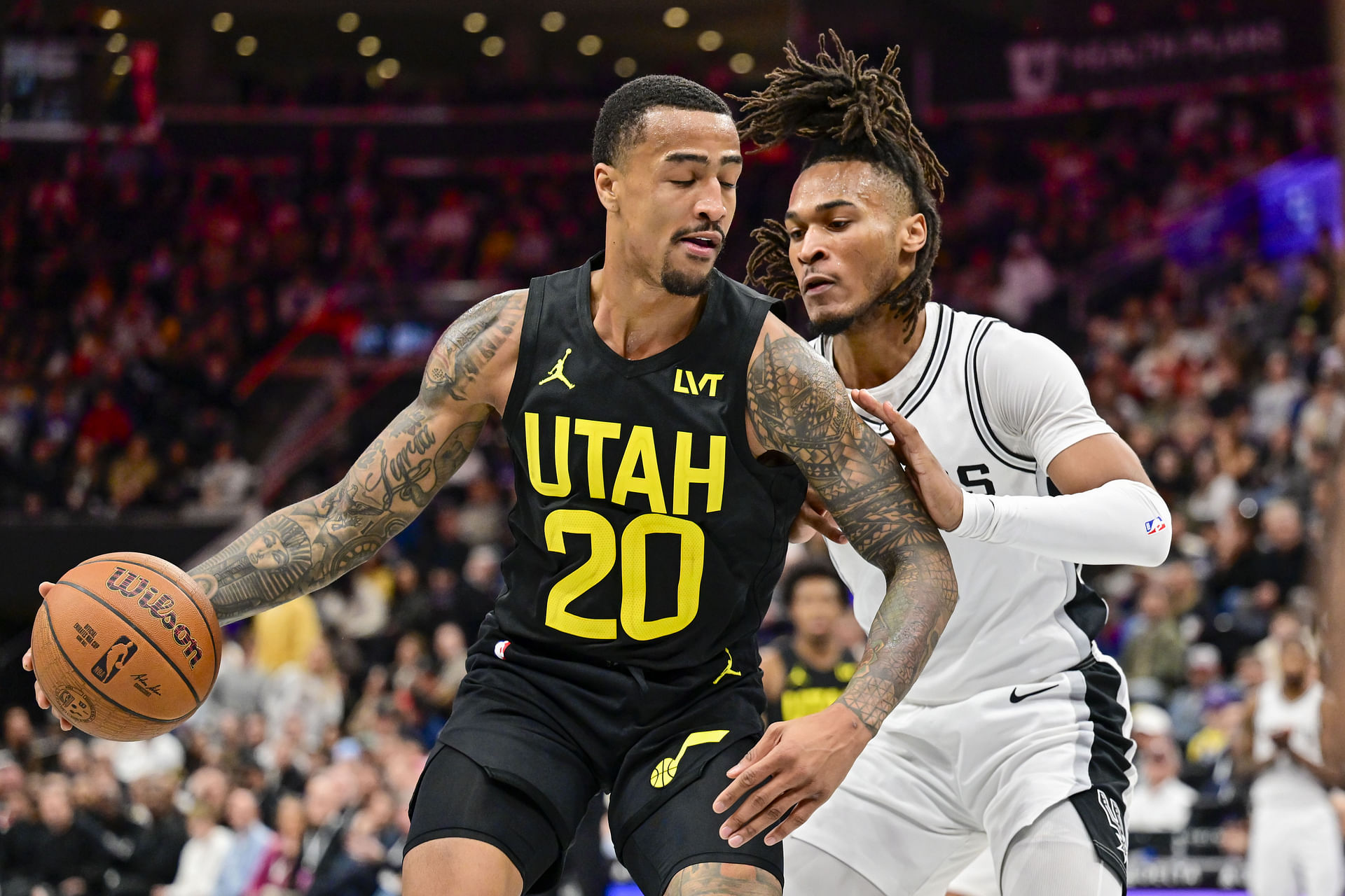 NBA: San Antonio Spurs at Utah Jazz - Source: Imagn