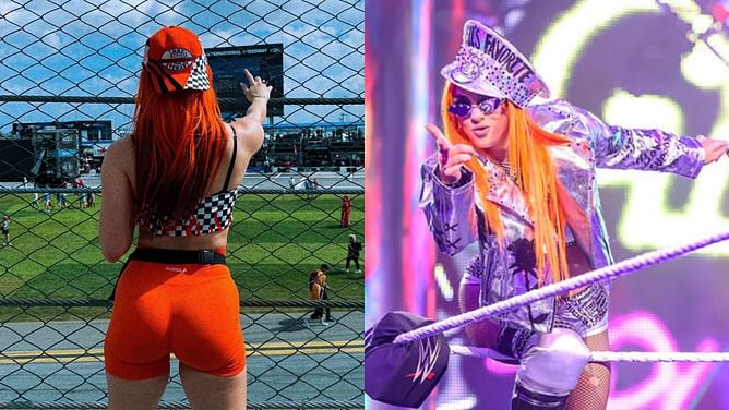 Gigi Dolin hits the Stinkface on a former WWE star during their recent match