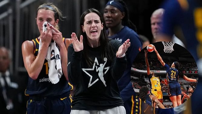 Caitlin Clark gives her seal of approval to $217,640 rookie's picture-perfect block on Rickea Jackson: "Kk"