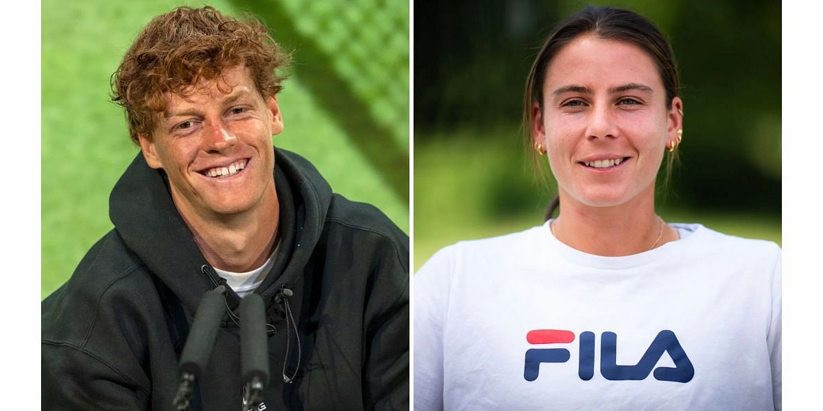 Jannik Sinner (L) and Emma Navarro (R) (Image Source: Getty)