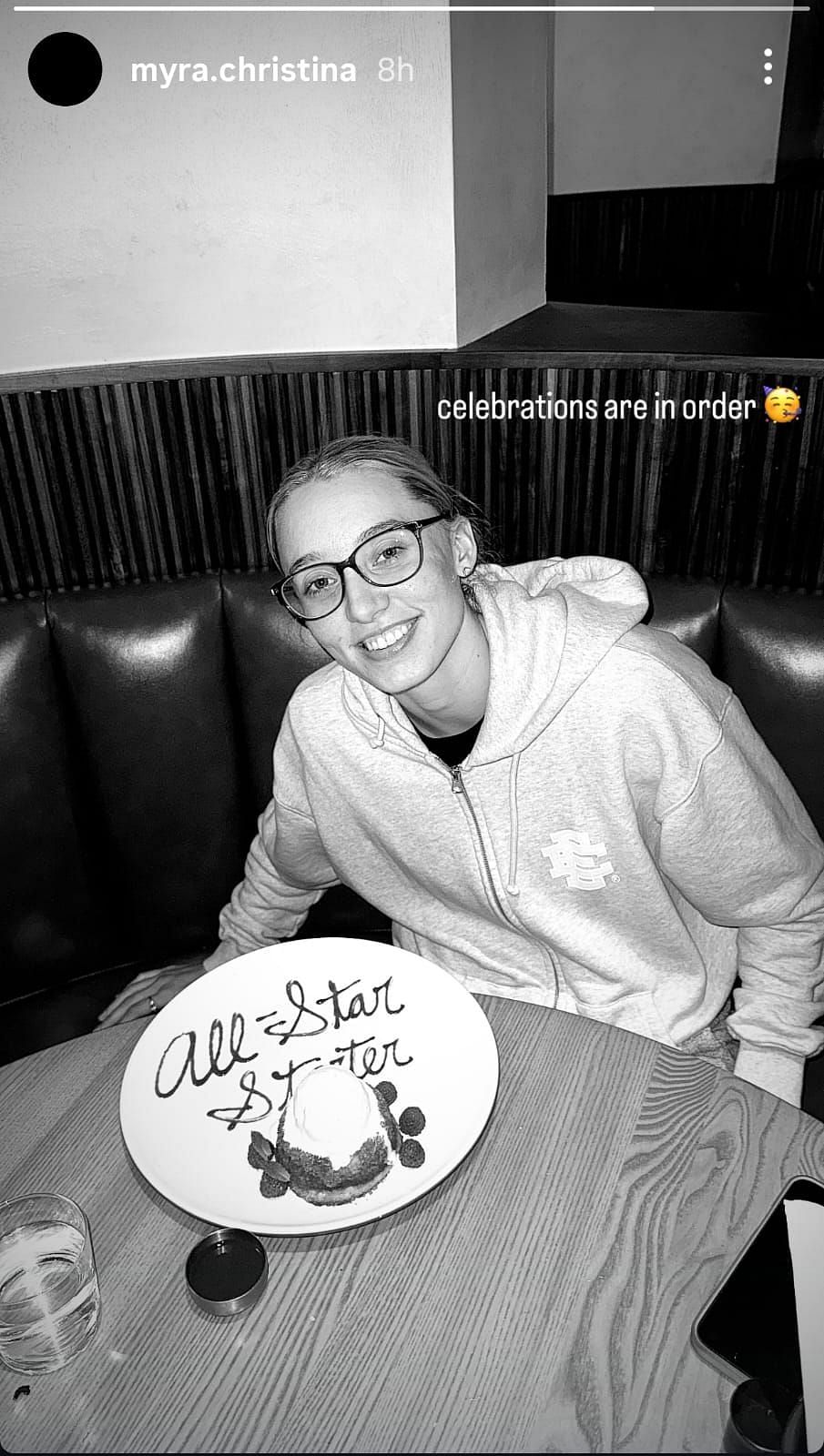 Paige Bueckers all smiles as she celebrates historic milestone with Paige Bueckers all smiles as she celebrates historic milestone with
