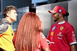 Lando Norris responds to 'an increasing number of his fans and far fewer Lewis Hamilton fans' at the F1 British GP over the years
