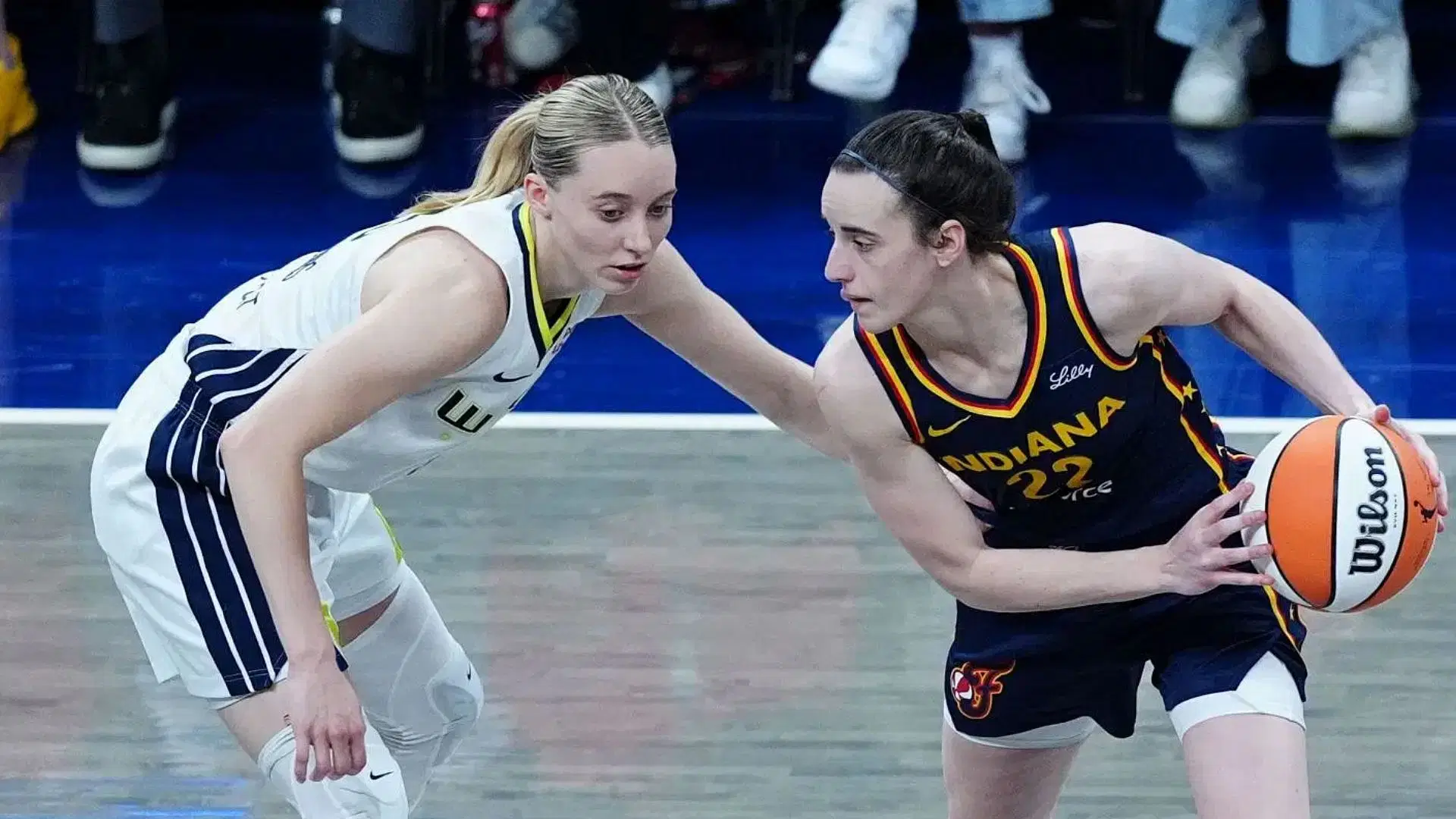 Paige Bueckers shares true feelings on Caitlin Clark after first-ever matchup. (Photo: GETTY)