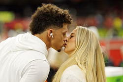 Patrick Mahomes' wife Brittany Mahomes poses in red swimsuit during her vacation in Mexico 7 months post-partum