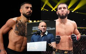 Dana White gets brutally honest about potential Ilia Topuria vs. Islam Makhachev super fight: "I don't like hypothetical"