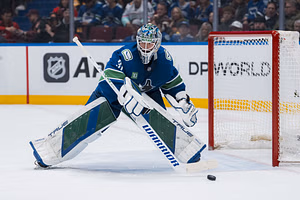 Canucks GM keeps Arturs Silovs' future in Vancouver shrouded in mystery after signing Thatcher Demko to $25.5M extension